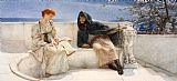 Sir Lawrence Alma-Tadema A Declaration painting